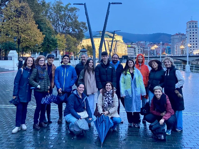 Free Tour Bilbao bajo la lluvia